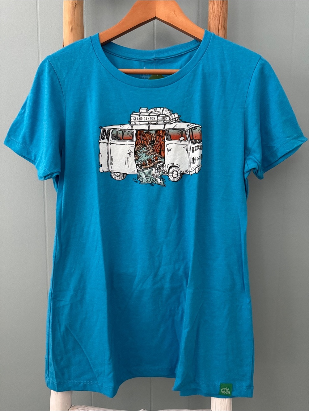 NWT Wild Tribute Women's Grand Canyon Road Trip Fitted Tee T-Shirt ~ XL